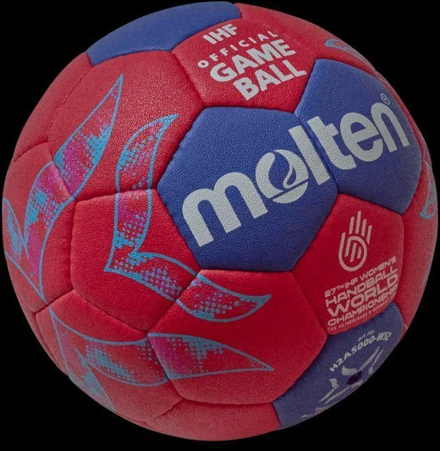 H2A5000-W5Z Molten 5000 IHF PRO 2025 m. Moterų pasaulio rankinio čempionato kamuolys Molten