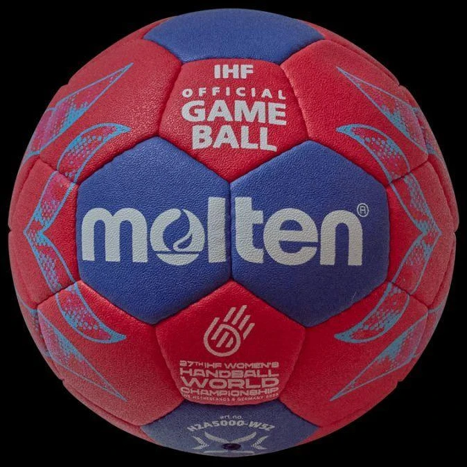 H2A5000-W5Z Molten 5000 IHF PRO 2025 m. Moterų pasaulio rankinio čempionato kamuolys Molten