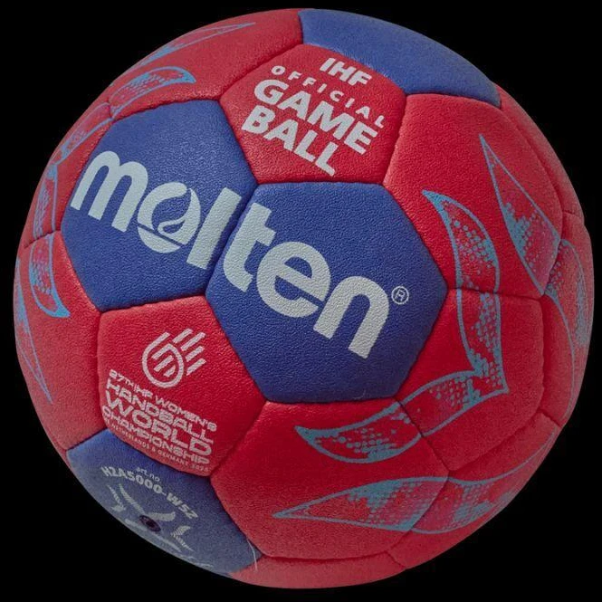 H2A5000-W5Z Molten 5000 IHF PRO 2025 m. Moterų pasaulio rankinio čempionato kamuolys Molten
