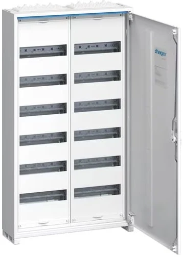 Hager 144 mod. virštinkinis metalinis skydelis FWB62