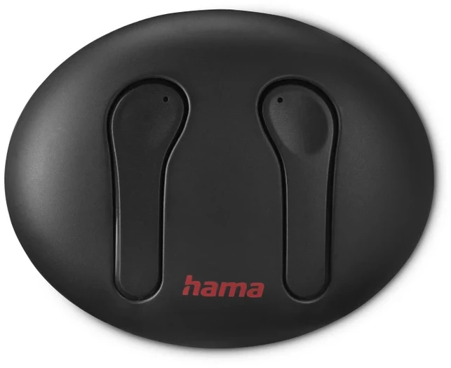 Hama Ausinės į ausis įkišamos TRUE WIRELESS "SPIRIT UNCHAINED" ENC Juoda