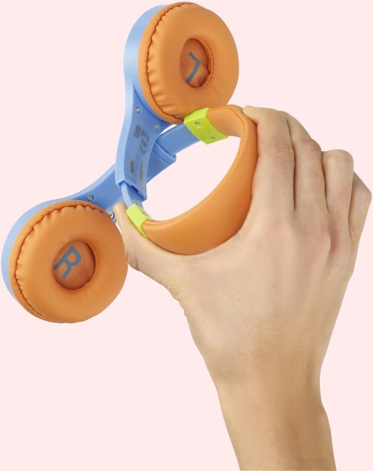 Ausinės Hama Over-Ear austiņas Bērniem Guard apjoma ierobežošanas dizains Zila