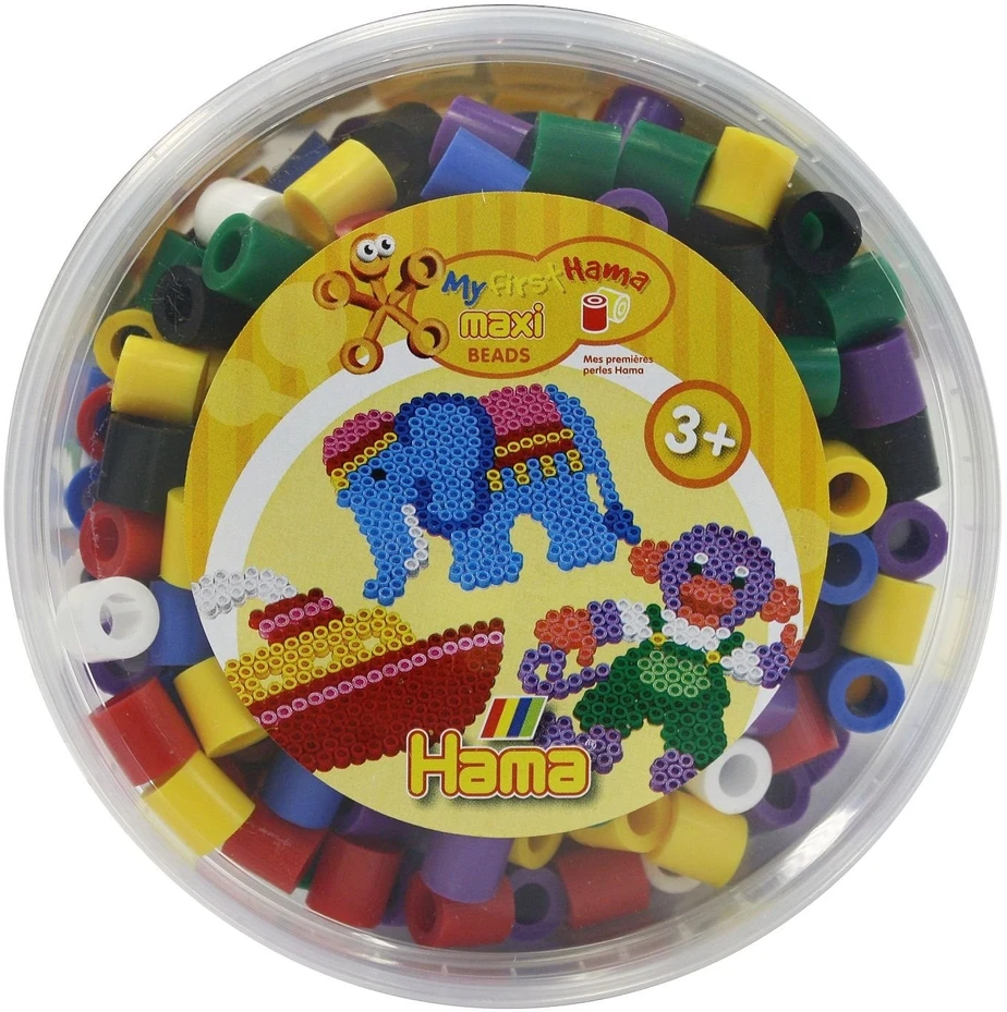 HAMA MAXI karoliukų rinkinys dėžutėje