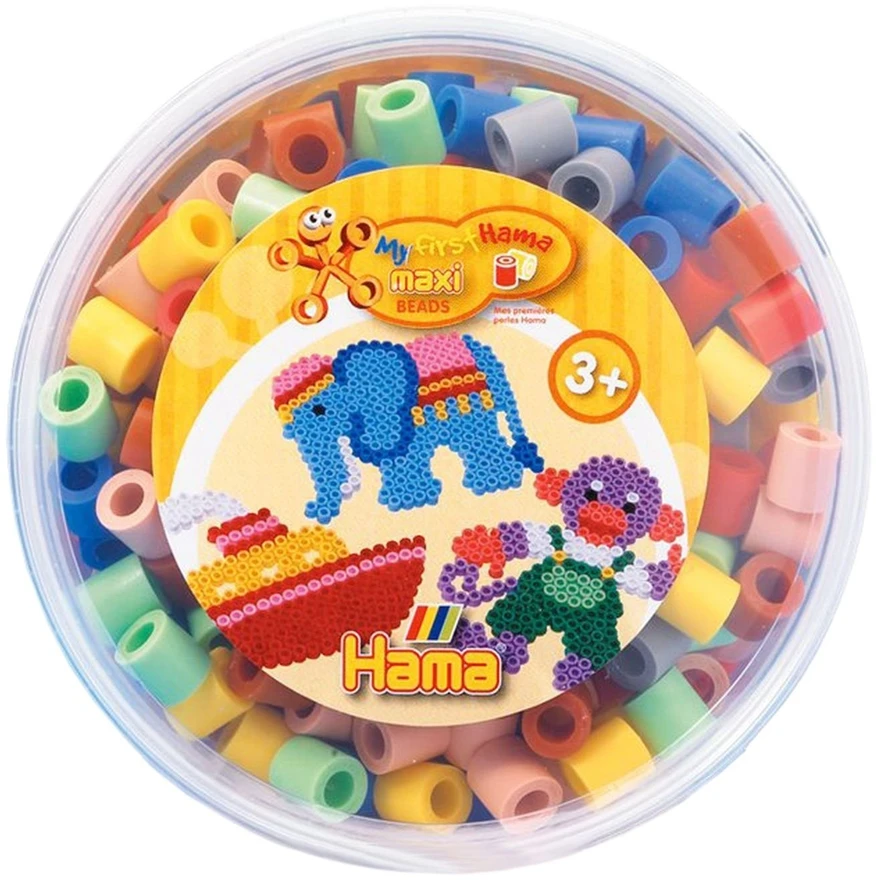 HAMA MAXI karoliukų rinkinys dėžutėje