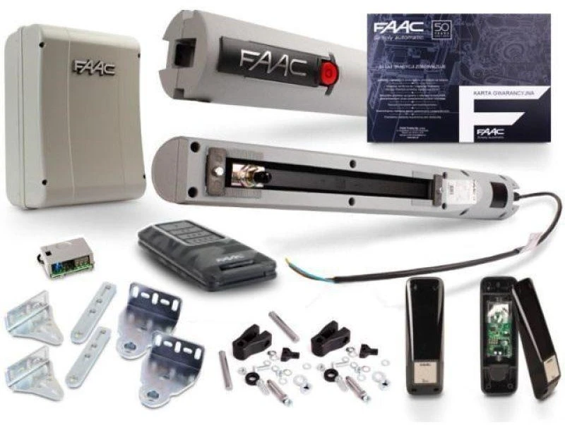 FA1 FAAC Handy FDS 24V komplektas 5,4 m dvigubiems vartams