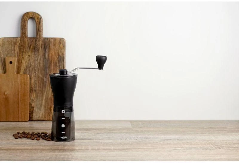 Kavamalė Grinder Hand for coffee HARIO MSS-1DTB (grinding, juodos spalvos)