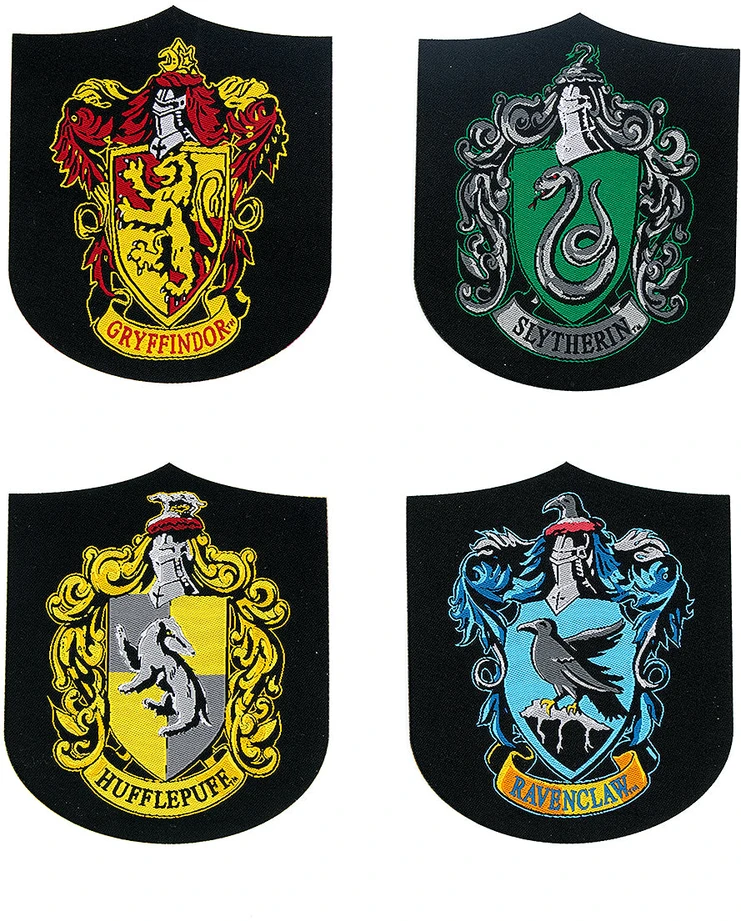Hario Poterio namų emblemų rinkinys