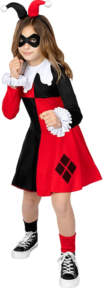 Harley Quinn kostiumas mergaitėms – DC Comics