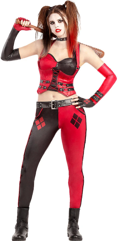 Harley Quinn kostiumas moterims – Arkham City