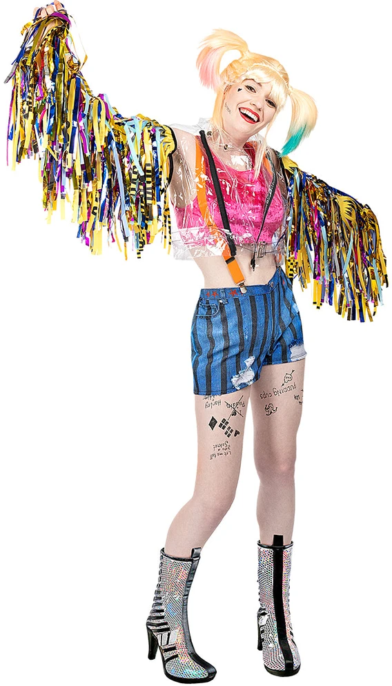 Harley Quinn kostiumas su kutais moterims – „Plėšriosios paukštės“ (Birds of Prey)