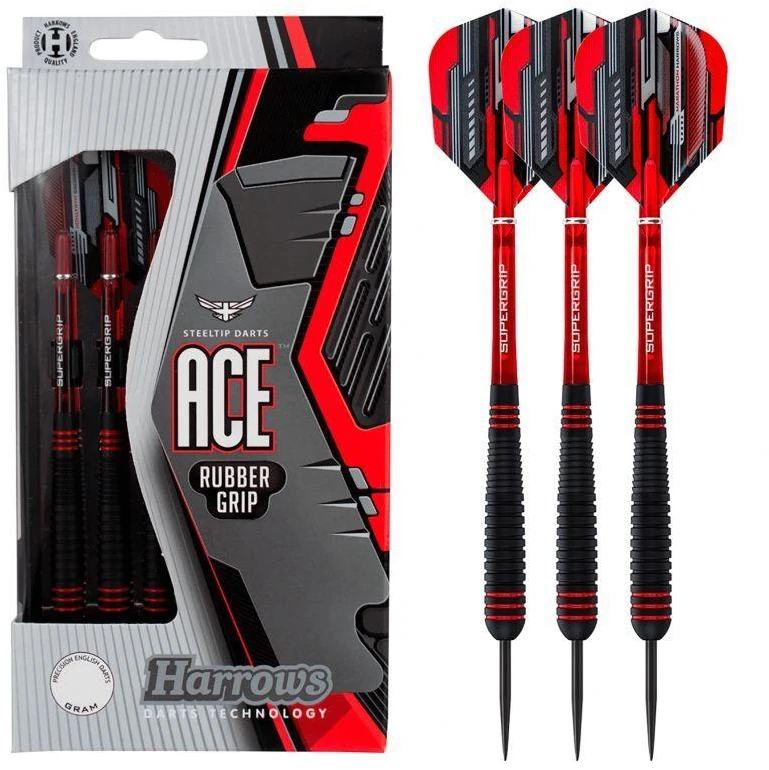 Harrows Ace smiginės su plieniniais antgaliais HS-TNK-000013316
