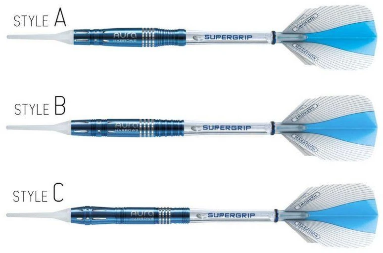 Harrows Aura smigalinukai 95% Softip HS-TNK-000013240