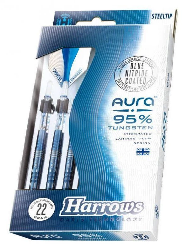 Harrows Aura smiginiai 95% Steeltip HS-TNK-000013653