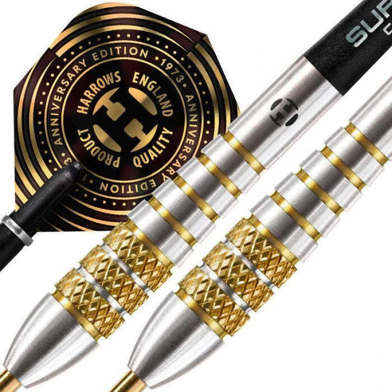 Harrows Boxer Bomb 90% 50-mečio jubiliejinis leidimas, skirtas steel tip tipo smiginiams