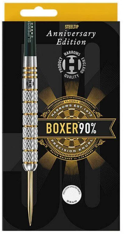 Harrows Boxer Parallel 90% 50-osios jubiliejinio leidimo smiginis su metaliniais antgaliais