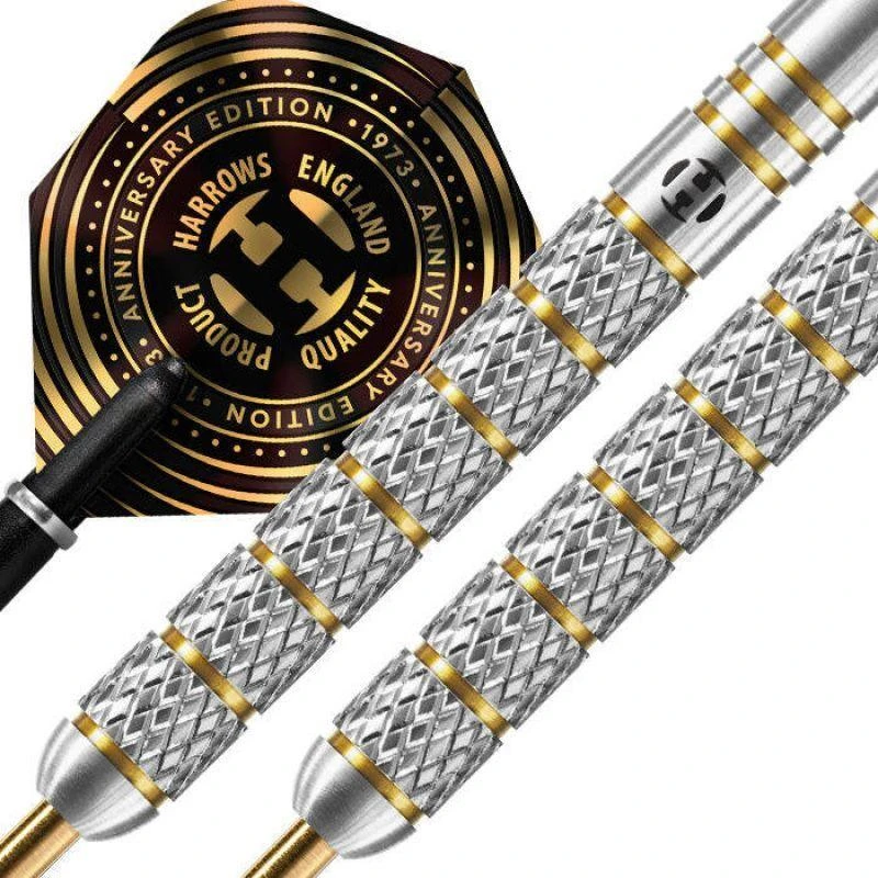 Harrows Boxer Parallel 90% 50-osios jubiliejinio leidimo smiginis su metaliniais antgaliais