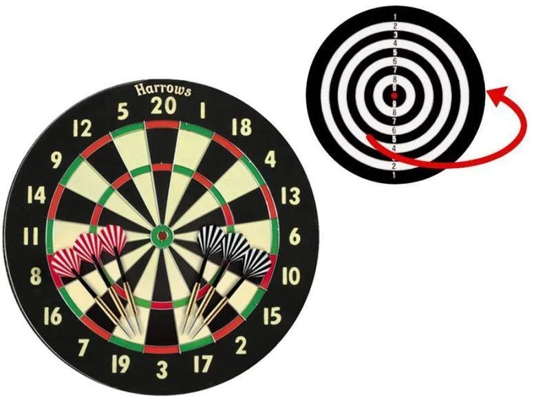 Harrows Darts taikinys BRISTOW'S FAMILY su strėl.