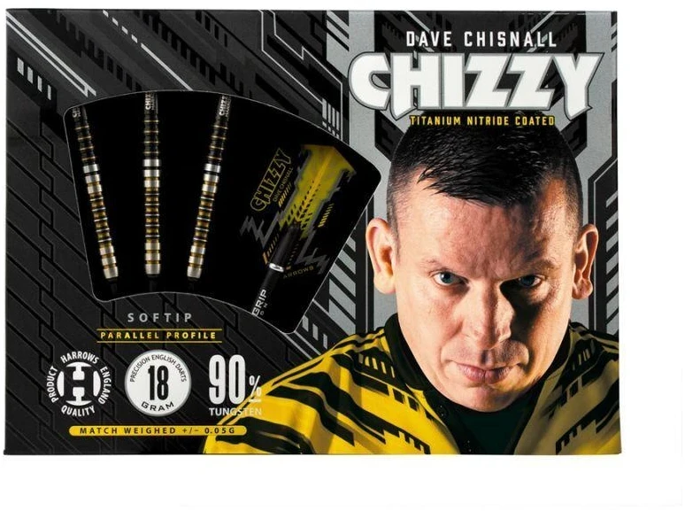 Harrows Chizzy Darts 90% Softip HS-TNK-000016011