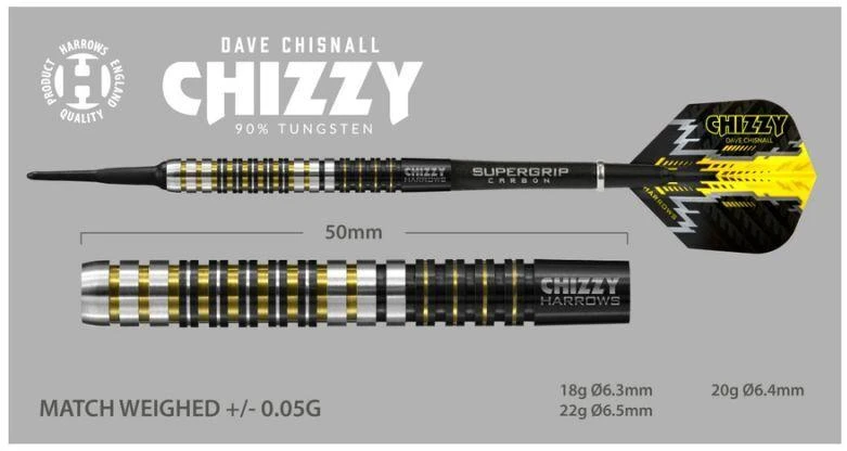 Harrows Chizzy Darts 90% Softip HS-TNK-000016011