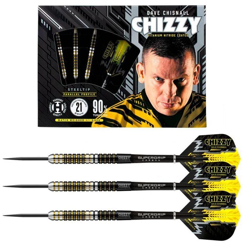 Harrows Chizzy smiginiai 90% Steeltip HS-TNK-000013897