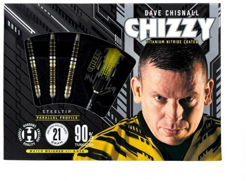 Harrows Chizzy smiginiai 90% Steeltip HS-TNK-000013897