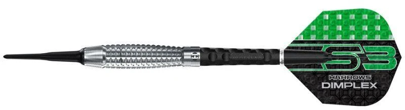 Harrows Dimplex S3 Bomb smiginės 90% Softip