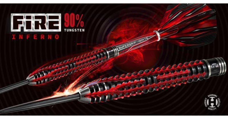Harrows Fire Inferno Smiginiai 90% Plieno antgalis HS-TNK-000013898