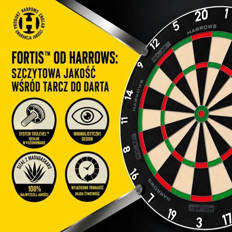 Harrows FORTIS profesionalus taikinio skydas