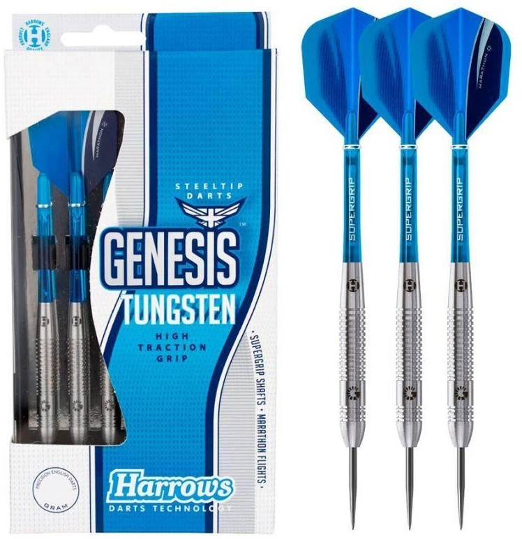 Harrows Genesis volframiniai "steeltip" dartai HS-TNK-000013288
