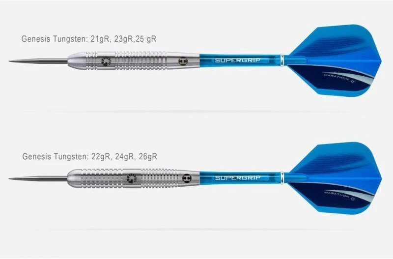 Harrows Genesis volframiniai "steeltip" dartai HS-TNK-000013288