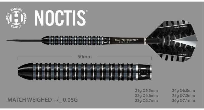 Harrows Noctis 90% Steeltip Darts HS-TNK-000016020