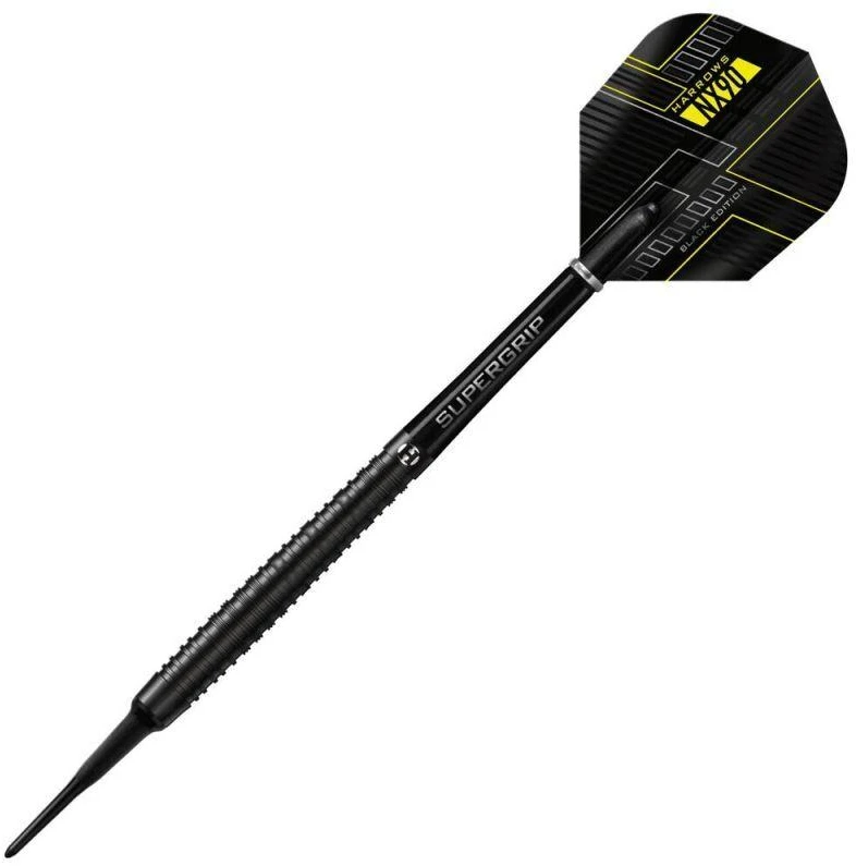 Harrows NX90 Juodi 90% Minkšti Darts