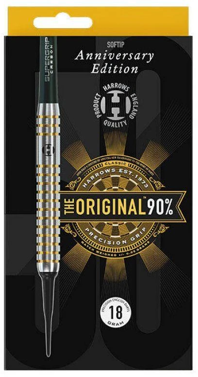 Harrows Original 90% 50-ojo jubiliejinio leidimo strėlytės su minkštais antgaliais