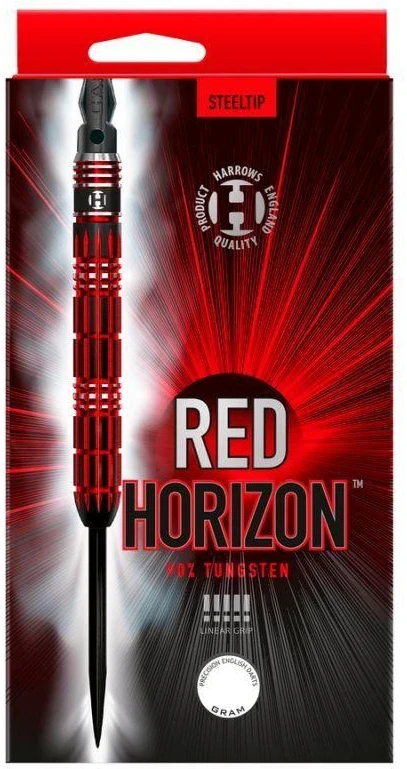 Harrows Raudonas HORIZON 90% plieniniai Darts Raudonas Horizontas