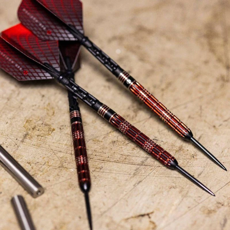 Harrows Raudonas HORIZON 90% plieniniai Darts Raudonas Horizontas
