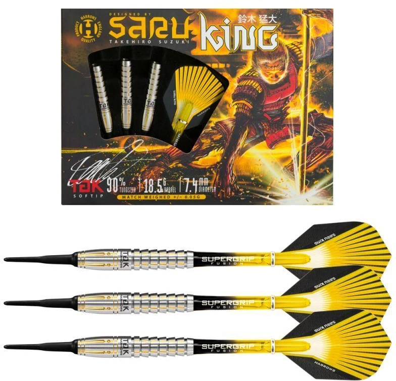 Harrows Saru King smiginis su minkštu galu, 90 % HS-TNK-000013795