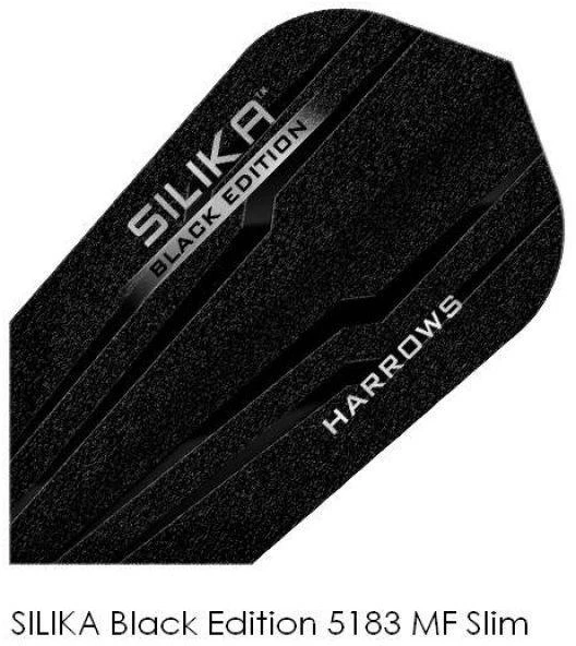 Harrows SILIKA Juodas Edition Plunksnos