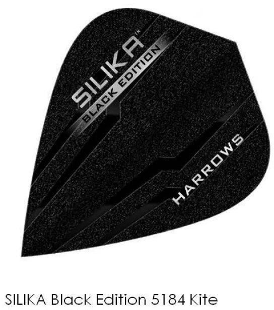 Harrows SILIKA Juodas Edition Plunksnos