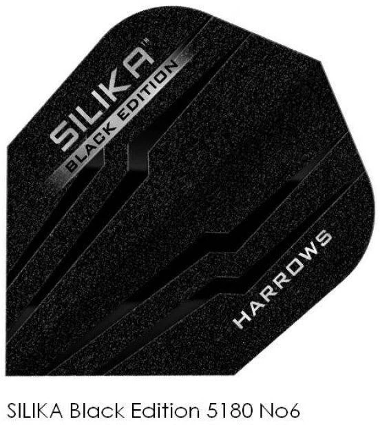 Harrows SILIKA Juodas Edition Plunksnos