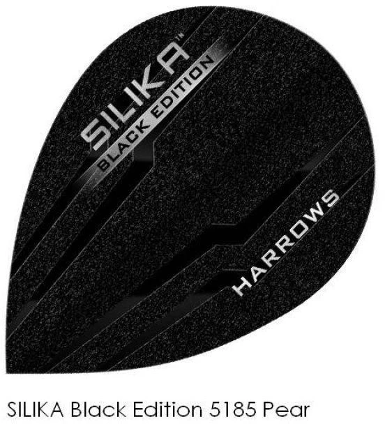 Harrows SILIKA Juodas Edition Plunksnos