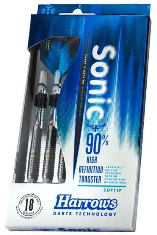 Harrows Sonic strėlės 90 % softip HS-TNK-000013302