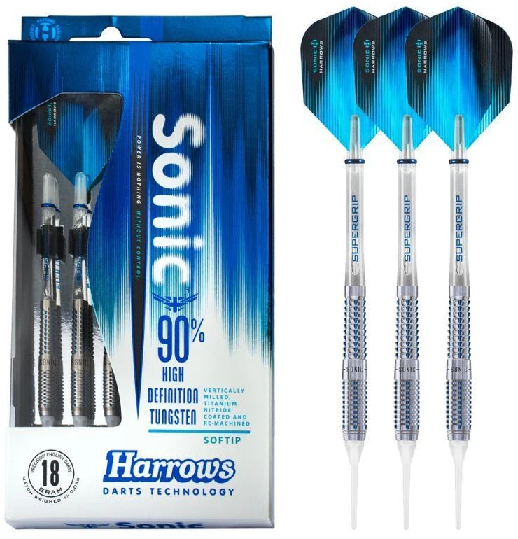 Harrows Sonic strėlės 90 % softip HS-TNK-000013302