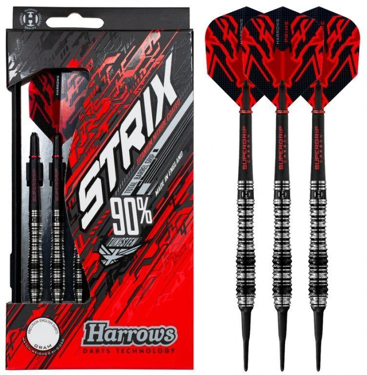 Harrows Strix 90% volframo smigiai su minkštais antgaliais
