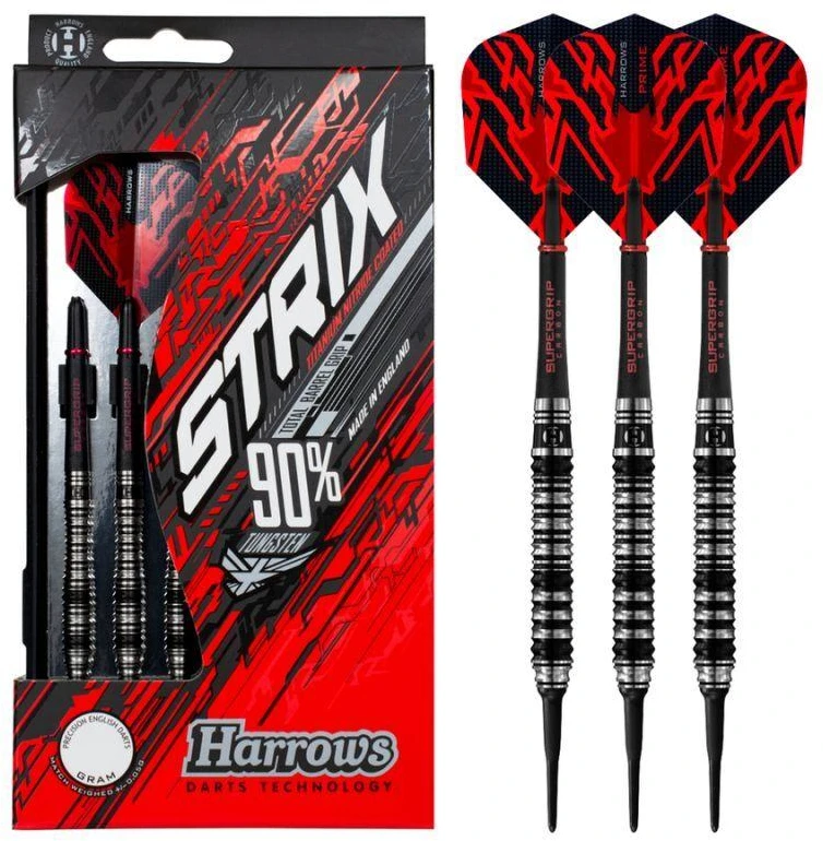 Harrows Strix 90% volframo smigiai su minkštais antgaliais