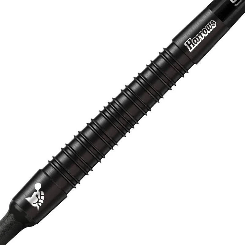 Harrows Supergrip Juodas 90% Softip Smiginės