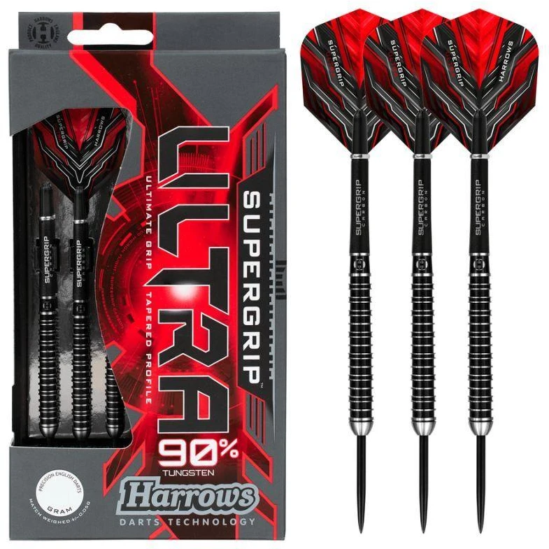 Harrows Supergrip Ultra 90% plieniniai strėlytės HS-TNK-000013890