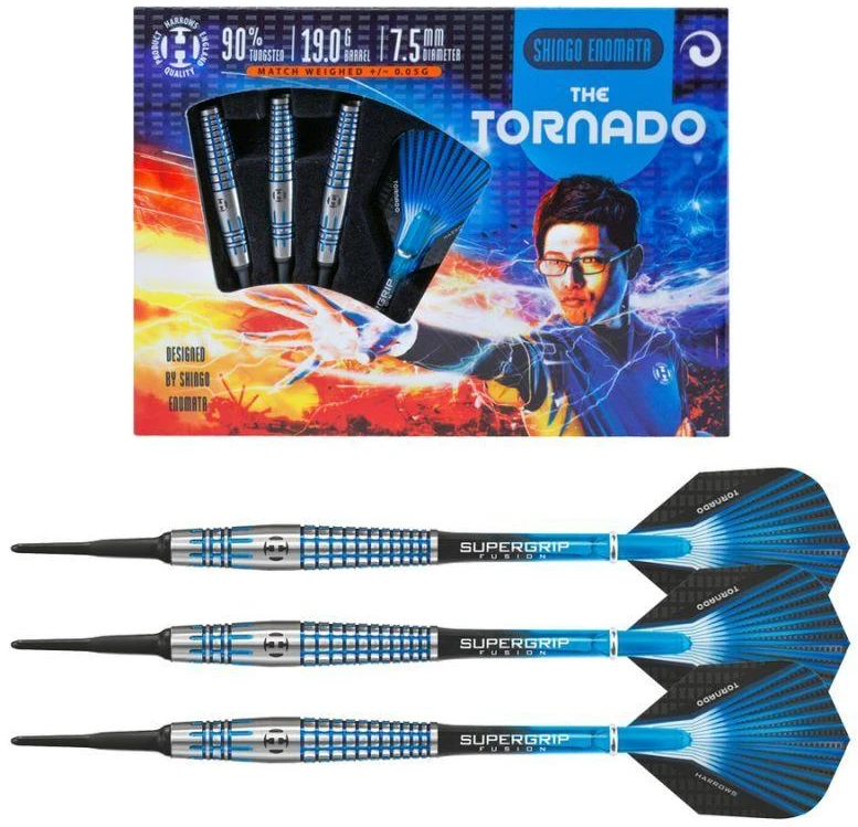 Harrows Tornado Dartai 90% minkštas HS-TNK-000013325