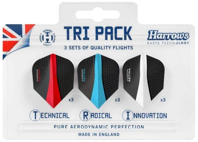 Harrows TRI PACK Retina 3x3 rašikliai