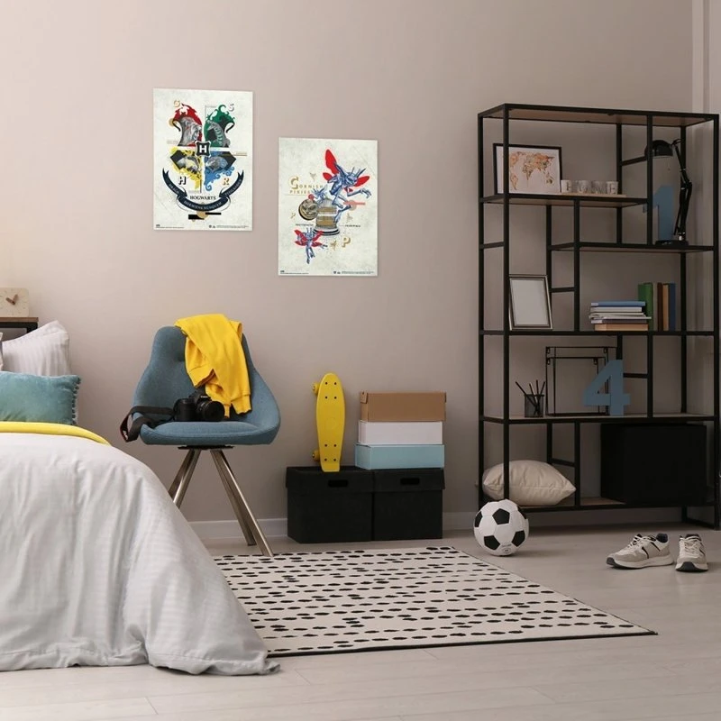 Harry Potter - Set of 2 wall posters 38 x 52 cm
