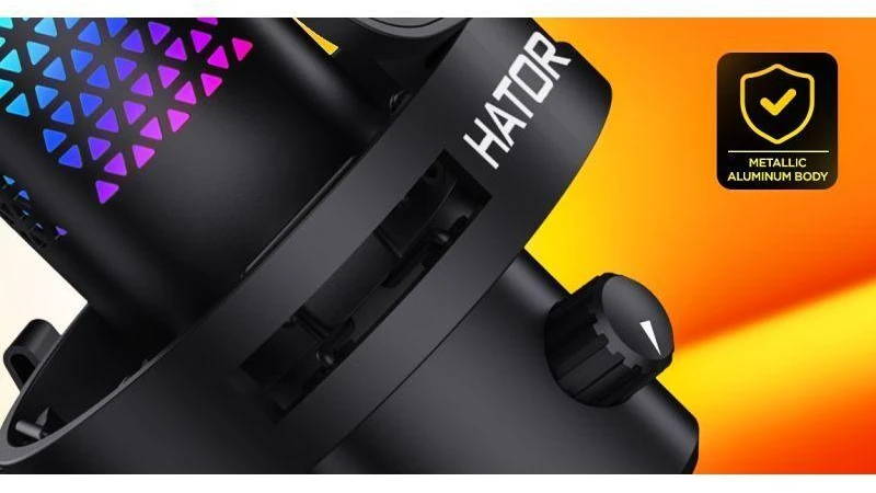 Carruzzo HATOR Dreamcast X Juoda Tinklalaidžių mikrofonas